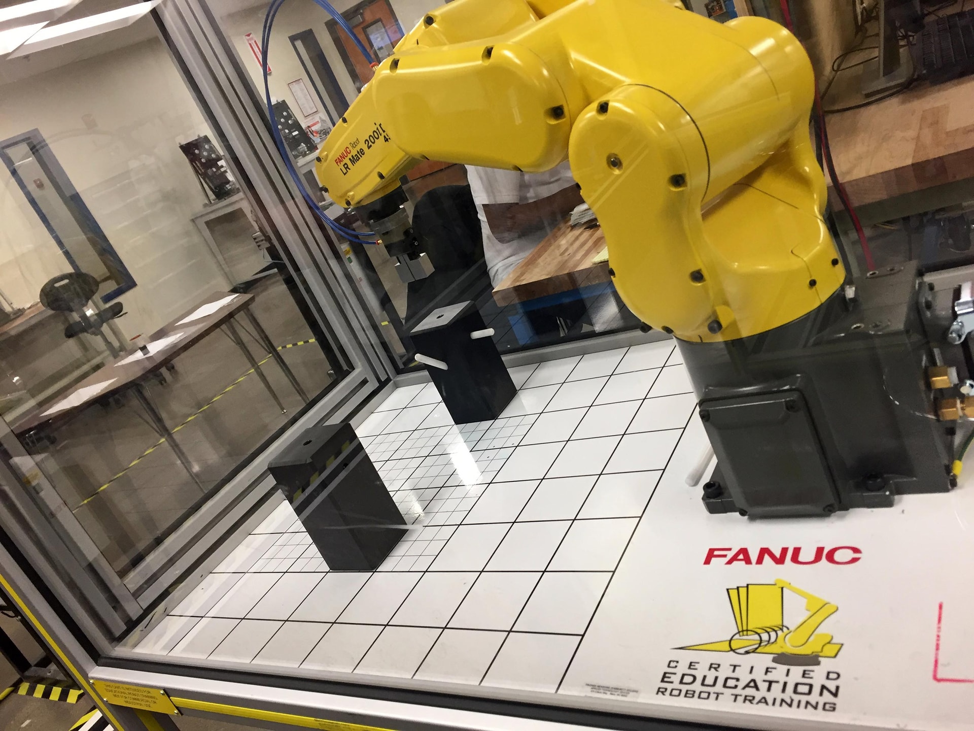 Manufacturing robotic equipment at TMCC's Advanced Manufacturing Lab in Reno, Nevada